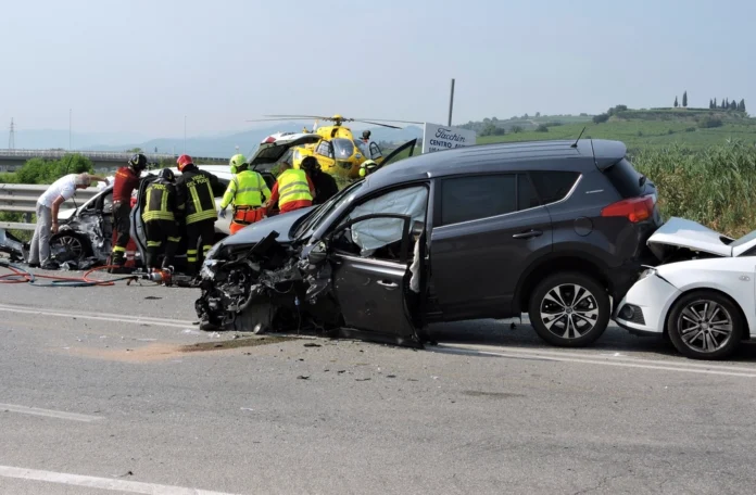 Car accident, insurance, photo